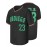 Stitched #23 Black Baseball Jersey Letter Embroidery V Neck Short Sleeve Baseball Shirt, Breathable Button-Up Sports Uniform For Training Competition Party
