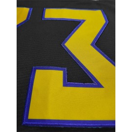 Stylish Duck & Number 33 Embroidered Design, Men'S Breathable Baseball Jersey, Short Sleeve Shirt For Summer Sport