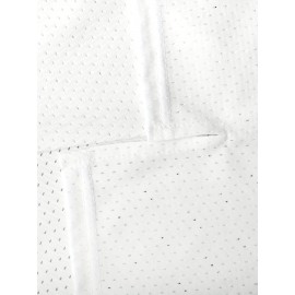 [Embroidered Detail] Men's #34 Maryland Basketball Jersey - Breathable Polyester, Round Neck, Embroidered, Loose Fit for Training & Casual Wear, Sizes S-XXXL, Athletic Clothing|Casual Style|Durable Knit