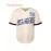 Men'S # 1968.5 inch White Baseball Shirt -100% Polyester Fiber V-neck Embroidered Letters Loose Fit Button Closure Breathable And Comfortable, Suitable For Sports Training, Leisure Beach And Outdoor Activities S-3XL