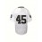Letter And Number 45 Embroidery, Men's Short Sleeve V-neck Football Jersey, Comfy Top For Training And Competition