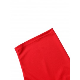 Men'S # 34 Red Baseball Shirt Retro Sports Training And Casual S-3XL Polyester Fiber V-neck Button Design Perfect For Summer Parties And Outdoor Activities