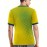 Professional Sports Fabric Men'S Creative Pattern Print Brazil Home Soccer Jersey T-shirt