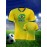 Professional Sports Fabric Men'S Creative Pattern Print Brazil Home Soccer Jersey T-shirt