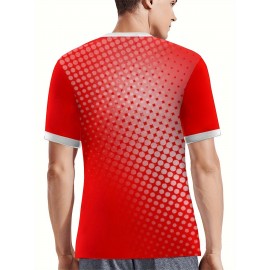 Professional Sports Fabric Men'S Creative Pattern Print North America Home Soccer Jersey T-shirt
