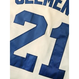 Stitched 21 Black Grey Beige White Baseball Jersey Embroidery V Neck Short Sleeve Baseball Shirt, Breathable Button-Up Sports Uniform For Training Competition Party