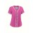 Women's Solid Color Pink Classic Design Baseball Jersey, Moisture Wicking, Breathable And Lightweight, UV Protection, Fade Resistant, Retro Baseball Shirt, Slightly Stretch Breathable Embroidery Button Sports Uniform For Training Party